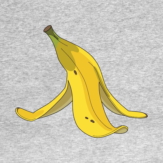 slippery banana peel by Fruit Tee